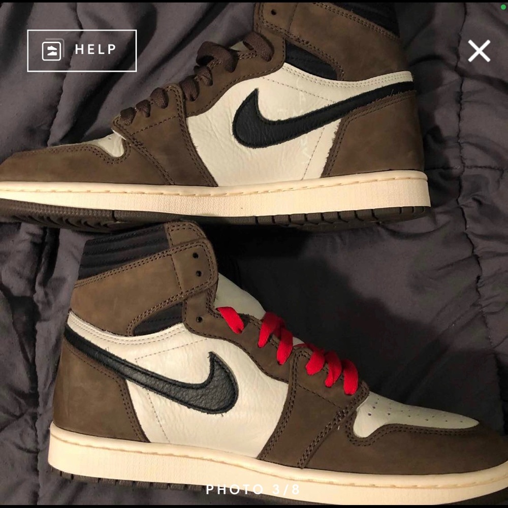 Travis Scott Jordan 1 w/ CACTUSJACK McDonalds hat